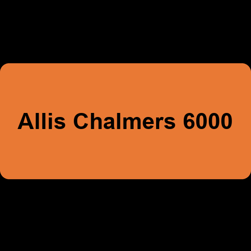 Allis Chalmers 6000